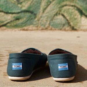 Toms Balsalm Green Canvas Women’s Classics